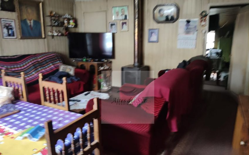 SE VENDE CASA ANTIGUA DE 1 PISO EN CALLE ANTOFAGASTA, RAHUE BAJO, OSORNO (ID31557)