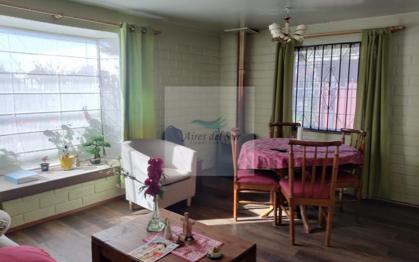 SE VENDE CASA HABITACION DE 2 PISOS EN CALLE AVDA FRANCIA SECTOR BELLAVISTA OSORNO (ID31542)